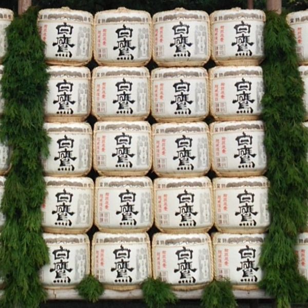 伊勢神宮献納100周年の蔵元「白鷹」のお酒による鏡開き | C'est bon